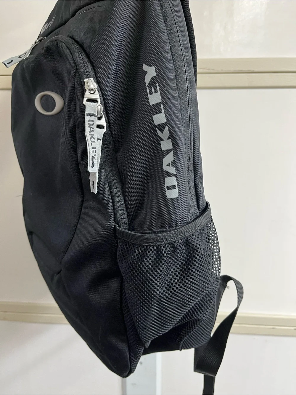 Oakley Black Men's Laptop Backpack with Logo